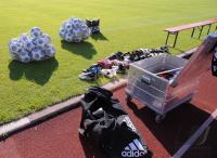 Fussball 1. Bundesliga: Training FC Bayern Muenchen