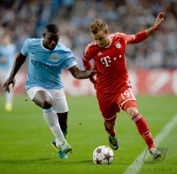 Fussball CHL  Saison 2013/2014:  Manchester City - FC Bayern Muenchen