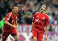 FUSSBALL INTERNATIONAL  CHL Viertelfinale 11/12:  FC Bayern Muenchen - Olympic Marseille
