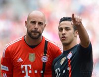 Fussball 1. Bundesliga 2014/2015: Teampraesentation FC Bayern Muenchen