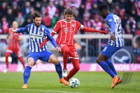 Fussball  1.Bundesliga   Saison 17/18: FC Bayern Muenchen -  Hertha BSC Berlin