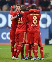 Fussball 1. Bundesliga, Saison 2012/2013:  FC Augsburg - FC Bayern Muenchen