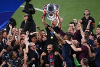 Fussball CHL FINALE 24/25 in Muenchen: Paris Saint - Germain - Inter Mailand