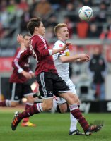 Fussball 1. Bundesliga, Saison 2011/2012:  1. FC Nuernberg - Borussia Moenchengladbach