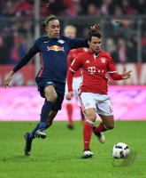 Fussball 1. Bundesliga Saison 16/17: FC Bayern Muenchen - RB Leipzig