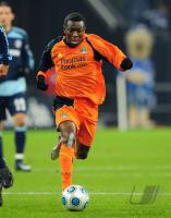 FUSSBALL UEFA CUP: Manu City, WRIGHT-PHILLIPS Einzelaktion