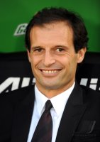 FUSSBALL SERIE A:  Trainer Massimiliano Allegri (AC Mailand)