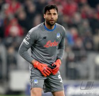 Fussball  Achtelfinal Rueckspiel CHL 25/26: FC Bayern Muenchen - Atalanta Bergamo