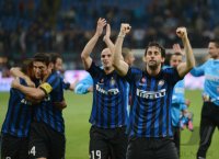 FUSSBALL International SERIE A 2011/2012:  JUBEL Diego Milito (Inter Mailand)