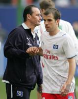 Fussball, 1. Bundesliga: Hamburg - Wolfsburg