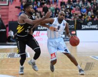 Basketball 1. Bundesliga 17/18 Hauptrunde: Walter Tigers Tuebingen - Eisbaeren Bremerhaven