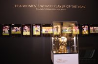 Fussball FIFA Musem FIFA Ballon d Or Ausstellung