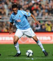 FUSSBALL, 2. BUNDESLIGA, 8. Spieltag: 1860 Muenchen, HOLEBAS Einzelaktion