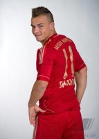 FUSSBALL Fotoshooting Xherdan Shaqiri (FC Bayern Muenchen)