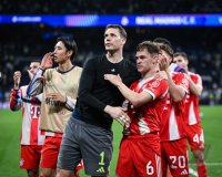 Fussball  Viertelfinal Hinspiel   CHL 25/26: Real Madrid - FC Bayern Muenchen