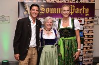 Maria HOEFL-RIESCH mit ihrem Mann Marcus HOEFL