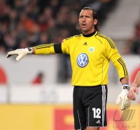 Fussball 1. Bundesliga : Andre Lenz (VfL Wolfsburg)