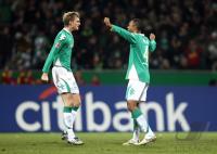Fussball 1. Bundesliga: Bremen - Hamburg