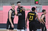 Basketball 2. Bundesliga  20/21 Testspiel: Tigers Tuebingen - wiha Panthers Schwenningen