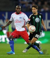 Fussball: 1. Bundesliga Saison 2010/2011: Hamburg - Wolfsburg