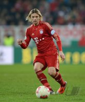 FUSSBALL DFB POKAL  Saison 2012/2013: Anatoliy Tymoshchuk (FC Bayern Muenchen)