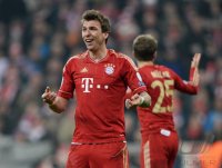 FUSSBALL INTERNATIONAL CHL VIERTELFINALE 12/13: FC Bayern Muenchen - Juventus Turin
