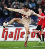 Fussball 1. Bundesliga: Stuttgart, GOMEZ Einzelaktion