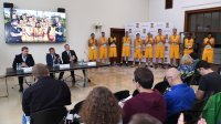 Basketball 1. Bundesliga 14/15:  Teampraesentation  Walter Tigers Tuebingen
