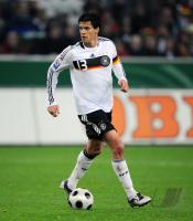 Fussball WM-Qualifikation: Deutschland, BALLACK Einzelaktion