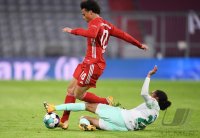 Fussball 1. Bundesliga Saison 20/21: FC Bayern Muenchen - SV Werder Bremen