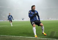 FUSSBALL International SERIE A 2011/2012:  JUBEL Diego Milito (Inter Mailand)