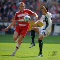 FUSSBALL 1. BUNDESLIGA: Bayern Muenchen - Gladbach