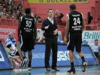 Basketball  1. Bundesliga  09/10  Walter Tigers Tuebingen - EWE Baskets Oldenburg
