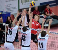 Volleyball 1. Bundesliga  Saison  14/15: TV Rottenburg  - TSV Herrsching