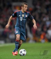 Fussball International CHL Saison 13/14: Manchester United FC - FC Bayern Muenchen