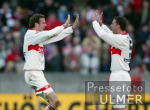 FUSSBALL 1. Bundesliga    JUBEL  VfB Stutgart