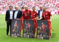 Fussball 1. Bundesliga Saison 18/19: FC Bayern Muenchen  - Eintracht Frankfurt