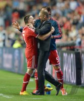 Fussball Super Cup Finale 2013: FC Bayern Muenchen - FC Chelsea London