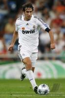 FUSSBALL CHAMPIONS LEAGUE: Madrid, VAN DER VAART Einzelaktion