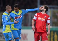 Fussball DFB Pokal Achtelfinale 14/15: SC Freiburg - 1. FC Koeln