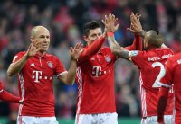 Fussball DFB Pokal Viertelfinale 16/17: FC Bayern Muenchen - FC Schalke 04