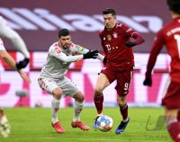 Fussball 1. Bundesliga Saison 21/22: FC Bayern Muenchen - 1. FSV Mainz 05