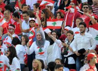 Fussball International WM Qualifikation 2014: Libanon Fans