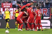 Fussball 1. Bundesliga Saison 18/19: FC Bayern Muenchen - Borussia Dortmund