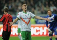 Fussball 1. Bundesliga 10/11:  Eintracht Frankfurt - SV Werder Bremen
