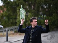 Buendnis 90 / Die Gruenen, Wahlkampf Landtagswahl Baden - Wuerttemberg, ZDF Heute Show Reporter Lutz van der Horst