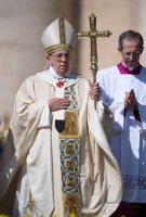 Rom Ostermesse mit Papst Franziskus I.