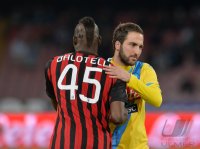 FUSSBALL SERIE A 2013/2014: SSC Neapel - AC Mailand