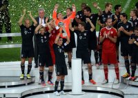 Fussball 1. Bundesliga, Supercup: FC Bayern Muenchen - Borussia Dortmund