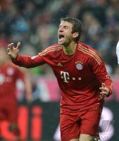 Fussball 1. Bundesliga, Saison 2012/2013:  Thomas Mueller (FC Bayern Muenchen)